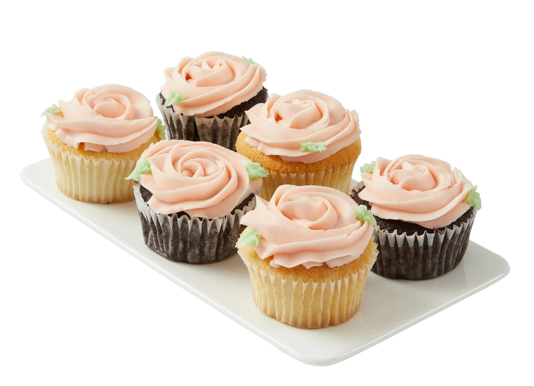 Mother's Day Flower Cupcakes